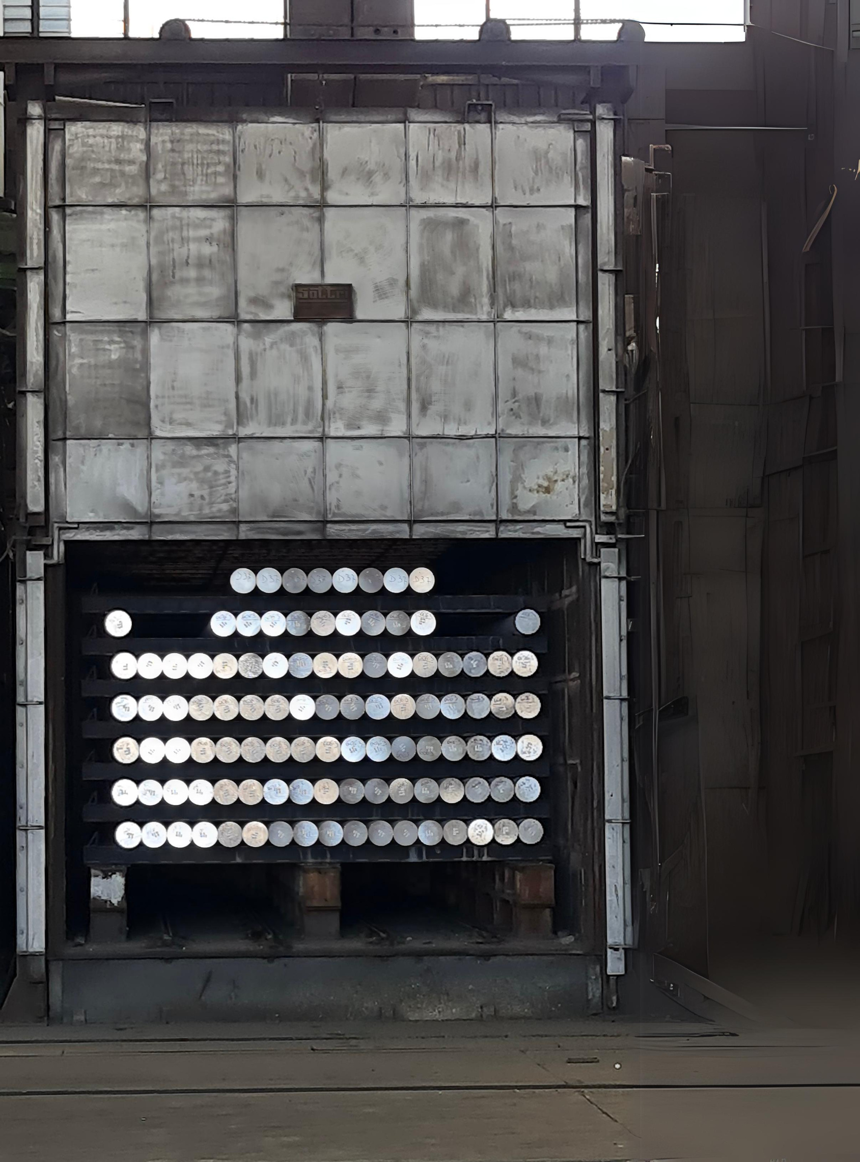 Ligne de presses d'extrusion